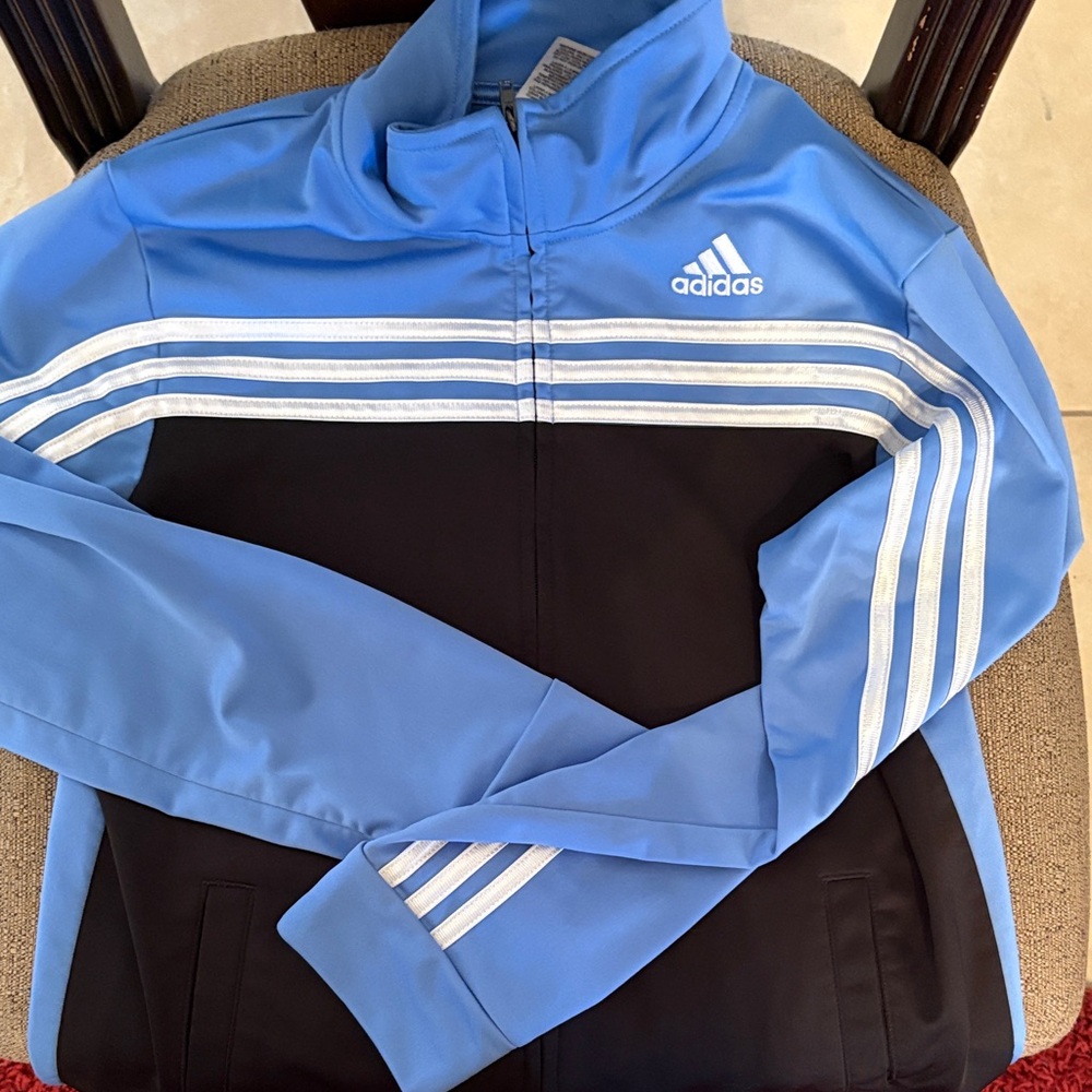 Youth/Unisex Adidas zip up jacket